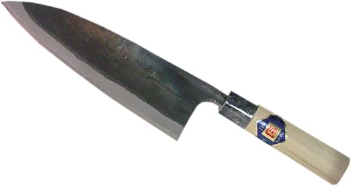 Miniatura 68 de Centro de distribución Tosa Hamono, cuchillo Tosa, Uchi negro, cuchillo Funayuki, acero blanco, No. 1 5.9 pulgadas (5.906 in)