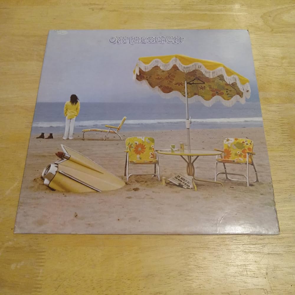 Neil Young On The Beach レコード Neil Young – On The Beach – Vinyl (LP, Album), 1974