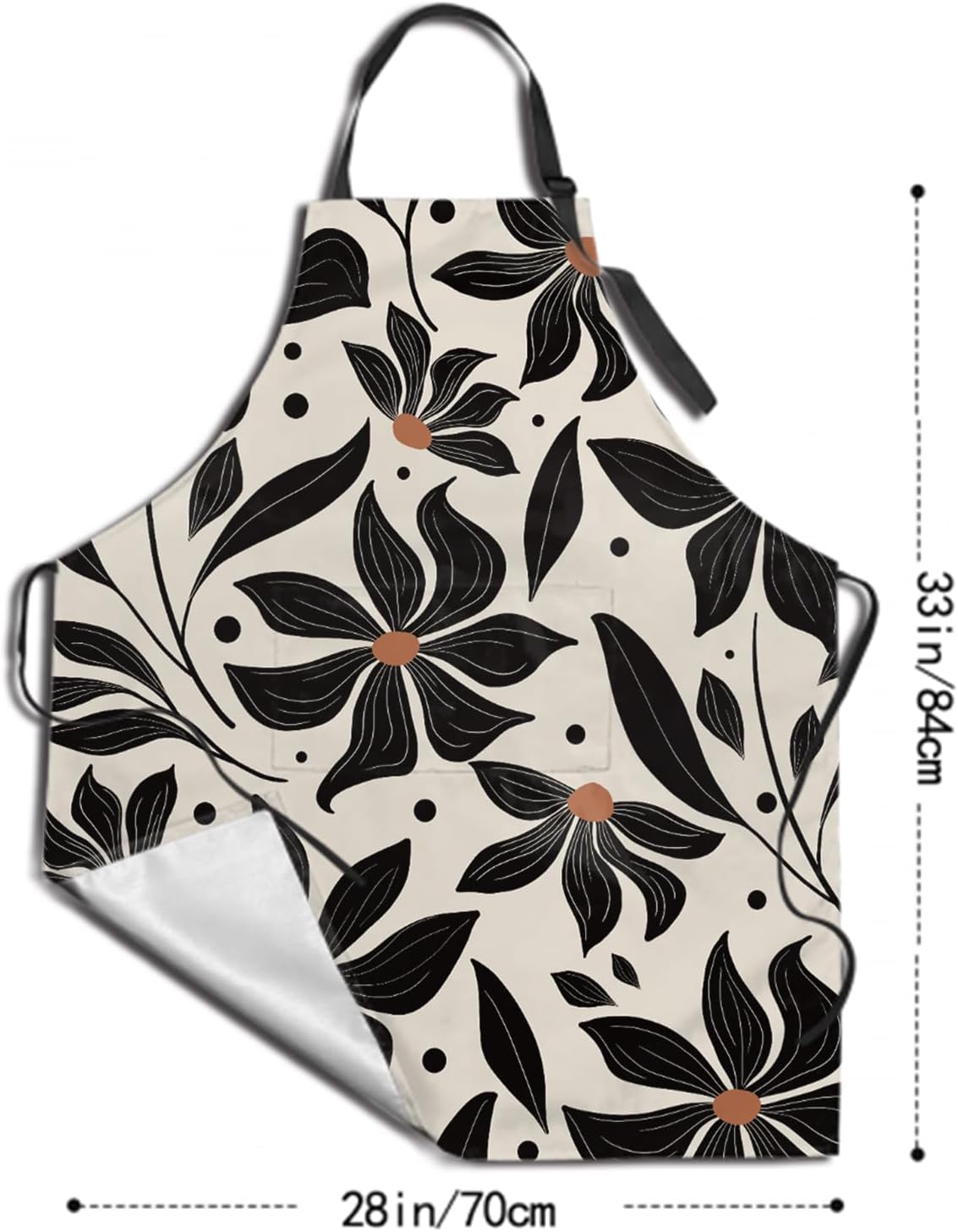 Giwawa Hairstylist Aprons for Women Funny Hair Cutting Aprons for Salons Home - Image 2