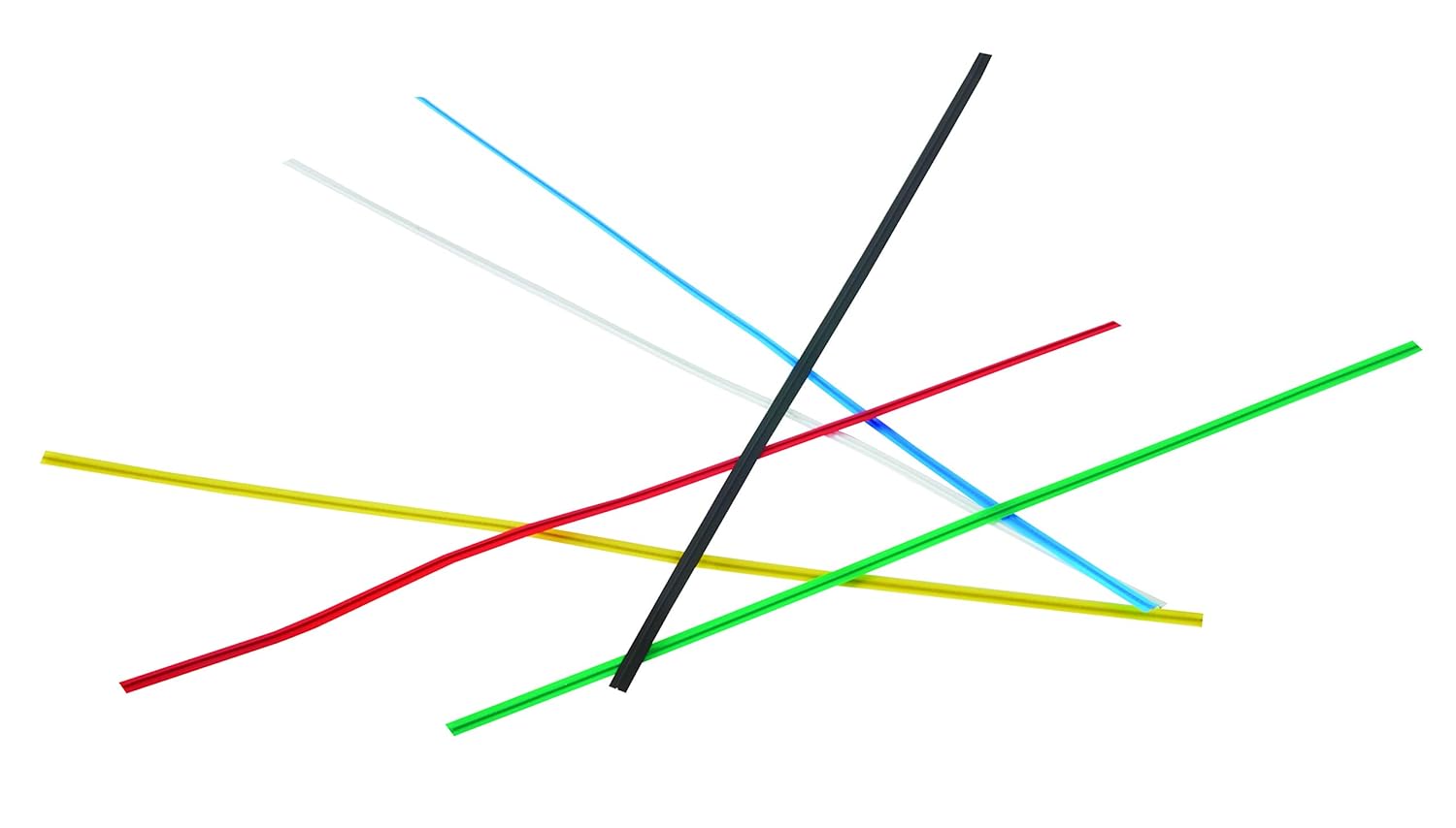 Aviditi Reusable Red Plastic Twist Ties, 6" Length, Use to Seal Bread, Gift, and Treat Bags or for Bundling Cables and Wires (Case of 2000)