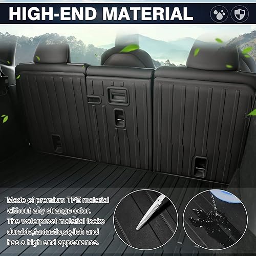 Vista 66 de KUST Tapete de maletero personalizado para Toyota GR Supra 2020-2024 2025, accesorios de carga para todo tipo de clima, tapete de suelo de maletero