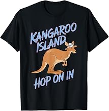 Kangaroo Island Funny Hopping T-Shirt