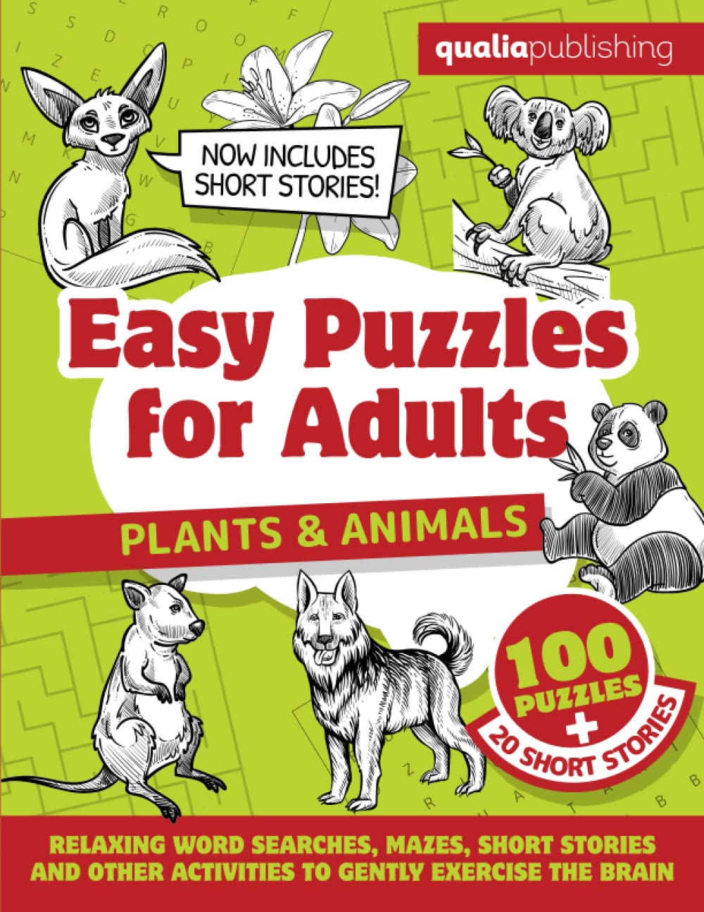 Easy Puzzles for Adults: Activity Book for Seniors with Dementia, Puzzle Books for Alzheimers Patients