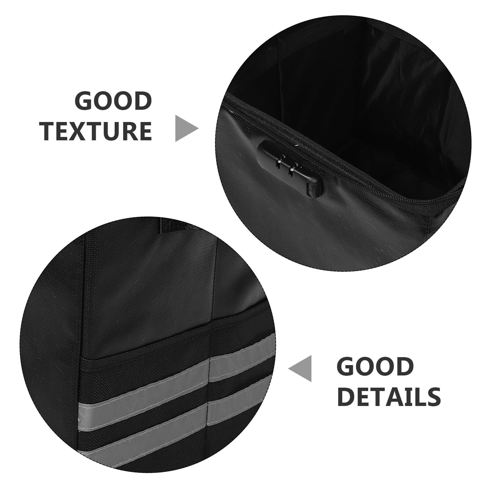 BESPORTBLE Contenitore Pieghevole Per Dischi in Vinile Scatola Cubo Con Coperchio Organizer Per Dischi Con Serratura Contenitori Pieghevoli Per Album Scatola Per Trasporto