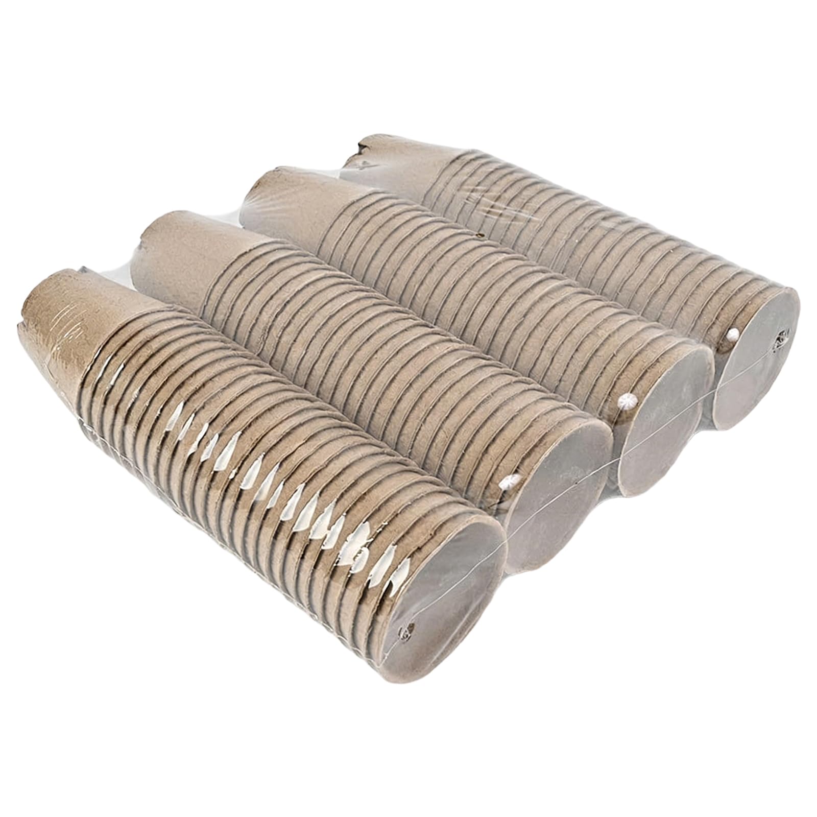 Piceioep 100Pcs Breathable Plant Growth Cups Featuring 4 Ventilation Openings for Air Circulation Compact Seedling Growing Cups