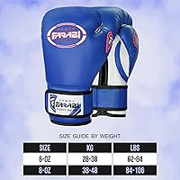 Vista 3 de Farabi Sports Guantes de boxeo para niños, guantes de boxeo juvenil, guantes de boxeo para niños y niñas, guantes de entrenamiento de boxeo para MMA