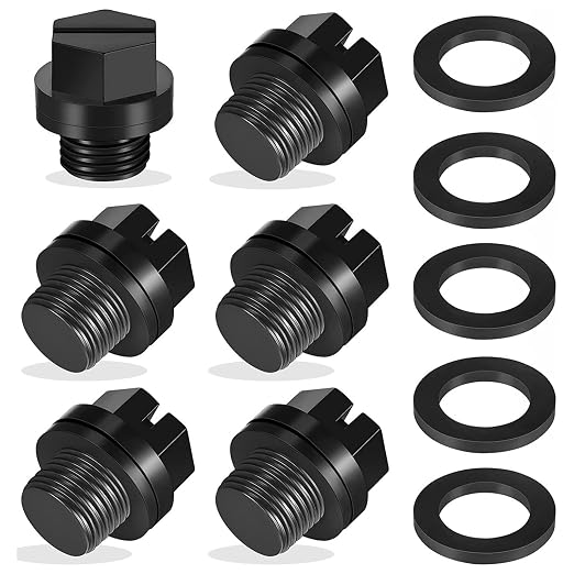 Set de 20 tapones de drenaje y juntas portátiles para bombas de piscina miniatura 5