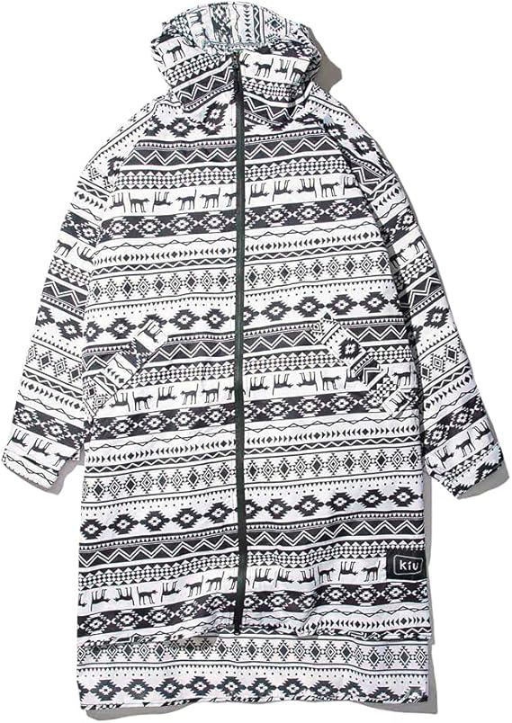 Amazon.co.jp: kiu キウ スリーブレインポンチョ オルテガブラック 