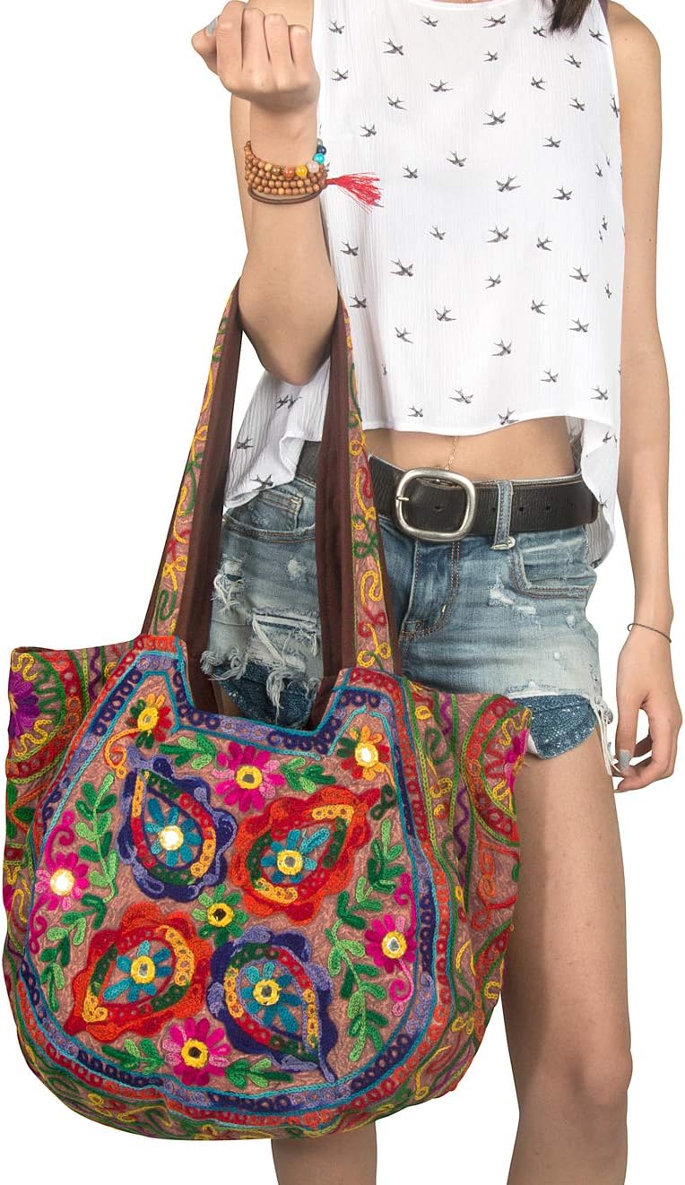 Elephant Women Large Shoulder Bag Tote Purse Handbag Everyday Fashion Casual Market Laptop Books Boho | Large, Everyday, Fashion, Casual, Market, Laptop, Books - Image 7