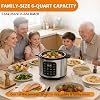 Patrocinado Patrocinado Estás viendo este anuncio basado en la relevancia del producto para tu consulta de búsqueda. Dejar comentarios sobre el anuncio Olla a presión eléctrica 6Qt 9 en 1, comidas rápidas, ahorro de tiempo, olla antiadherente saludable, arroz/cocción lenta/vapor/saltear/calentar, retardo de 24H - solución de cocina eficiente para el hogar, preparación de comidas, regalo para cocineros, plateada 5