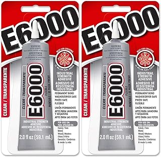 E6000 Craft Adhesive, 2 fl oz Clear -- Pack of 2