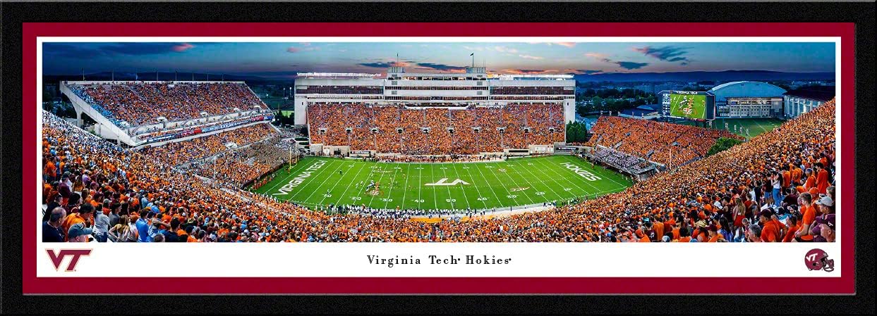 Virginia Tech Hokies Football - Panoramic Posters and Framed Pictures by Blakeway Panoramas