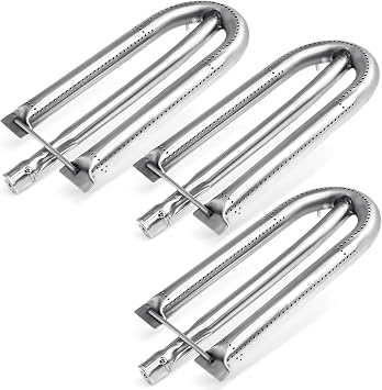 Criditpid Stainless Steel Burner Tube for American Outdoor Grill AOG 24NB, 24NBT, 24NG, 24NP, 24PC, 30NB, 30PC, 36NB, 36PC Gas Grills, 14.5" x 6.25" BBQ Burners 24-B-06 for AOG Grill Replacement Parts