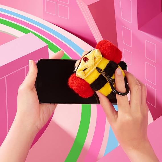 POP MART Crybaby Powerpuff Girls Series-Vinyl Face Plush Blind Box, 6PCs Crybaby Blind Box Figures, Random Design Action Figures Collectible Toys Home Decorations, Whole Set