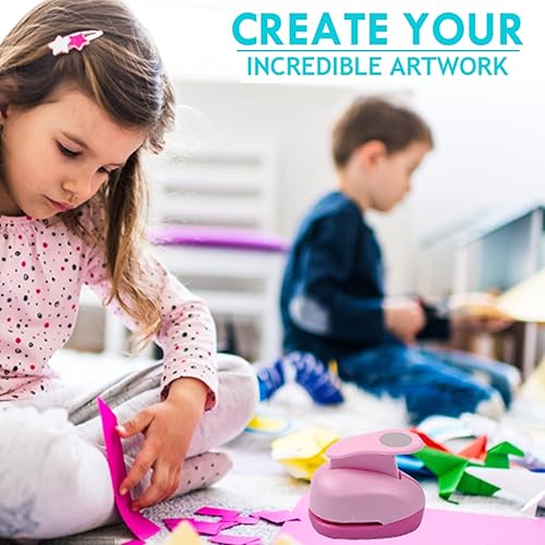 Miniatura 3 de Perforadora de papel hexagonal de 3 pulgadas, perforadora grande para manualidades de papel, perforadores de papel para cartulina, envoltura de