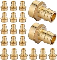 Vista 7 de HeSun Paquete de 10 accesorios Pex A, codo de oreja de expansión de 1/2 pulgada, rosca NPT hembra de 1/2 pulgada x expansión Pex A de 1/2 pulgada