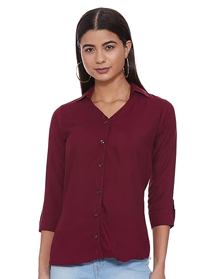 Leriya Fashion Womens Corduroy Button Down Pocket Shirts Casual Long Sleeve Oversized Blouses Tops