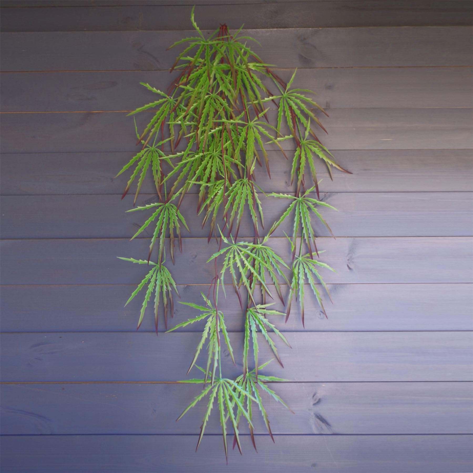 Leaf - Artificial Hanging Fern Plant - 3ft - Green