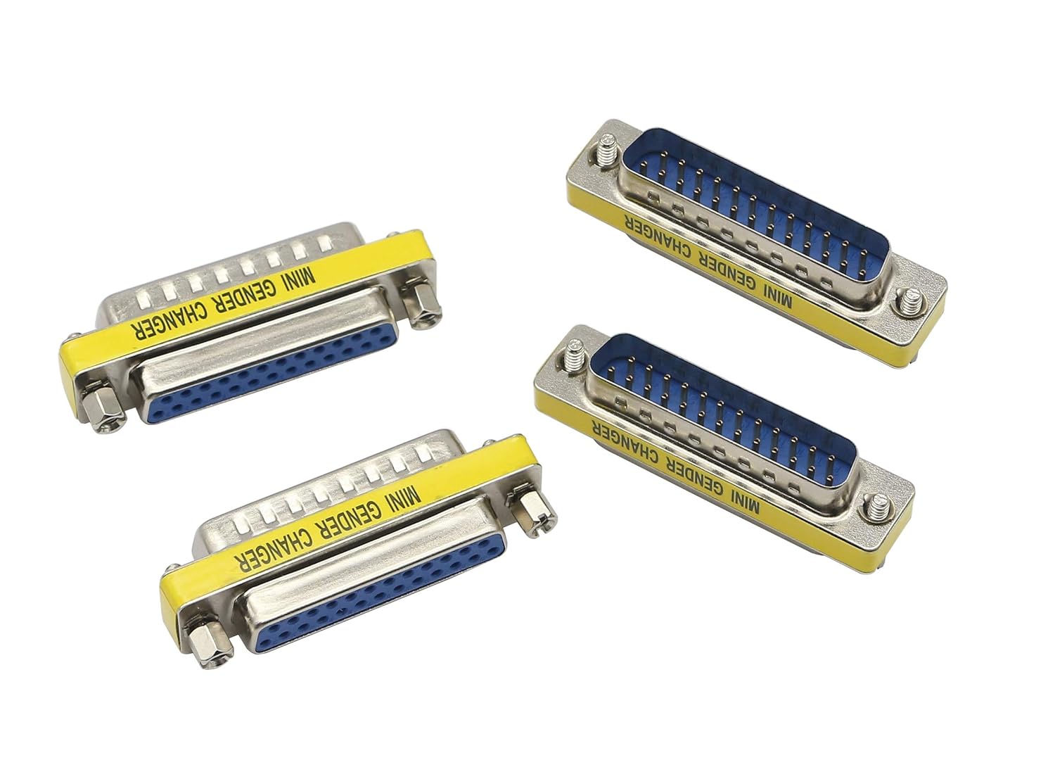 DB25 Adapter YAODHAOD 25 Pin Male to Female Serial Port DSUB Coupler