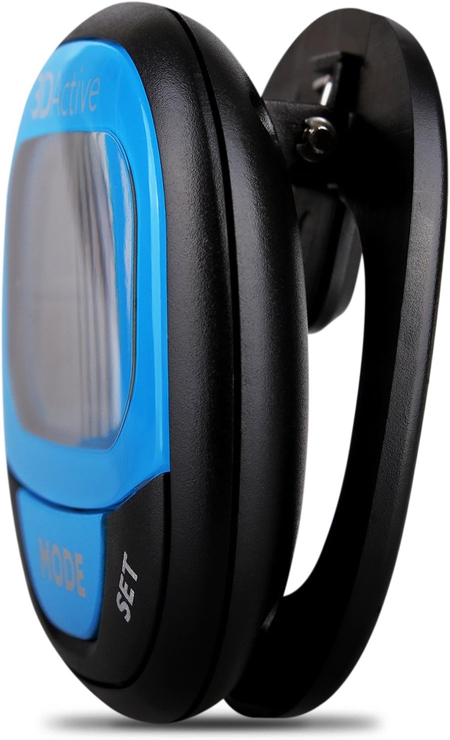 3DActive 3D Pedometer PDA-100| Best Pedometer for Walking with 30-Days Memory. Accurate Step Counter, Calorie Counter, Distance Miles/Km & Daily Target Monitor.