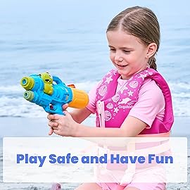 Gogokids Toddler Swim Vest, Kids Floaties - Boys & Girls Buoyancy Jacket for Pool & Beach, Fits 2-8 Years / 22-60 lbs