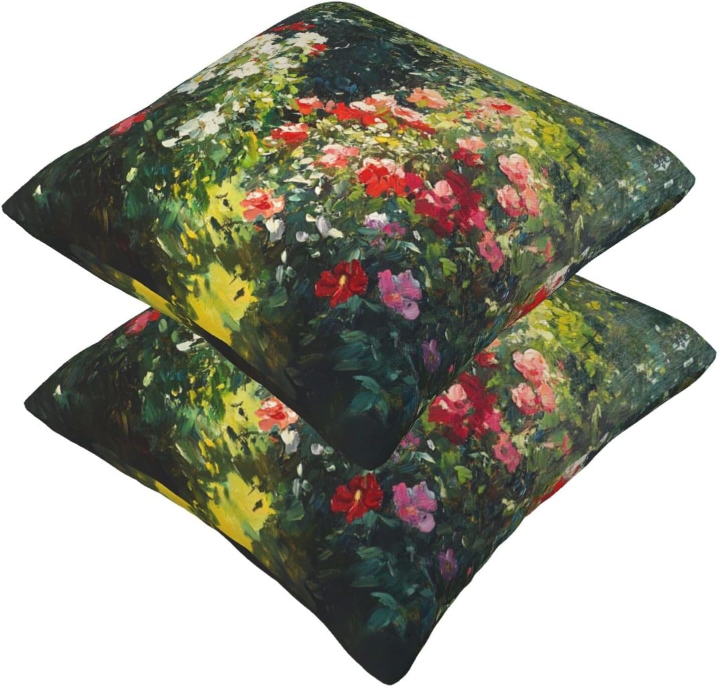 Garden Throw Pillow Covers 18x18 Set of 2 Square Pillow Case for Home Decorative Sofa Couch Bedroom Living Room - Image 5