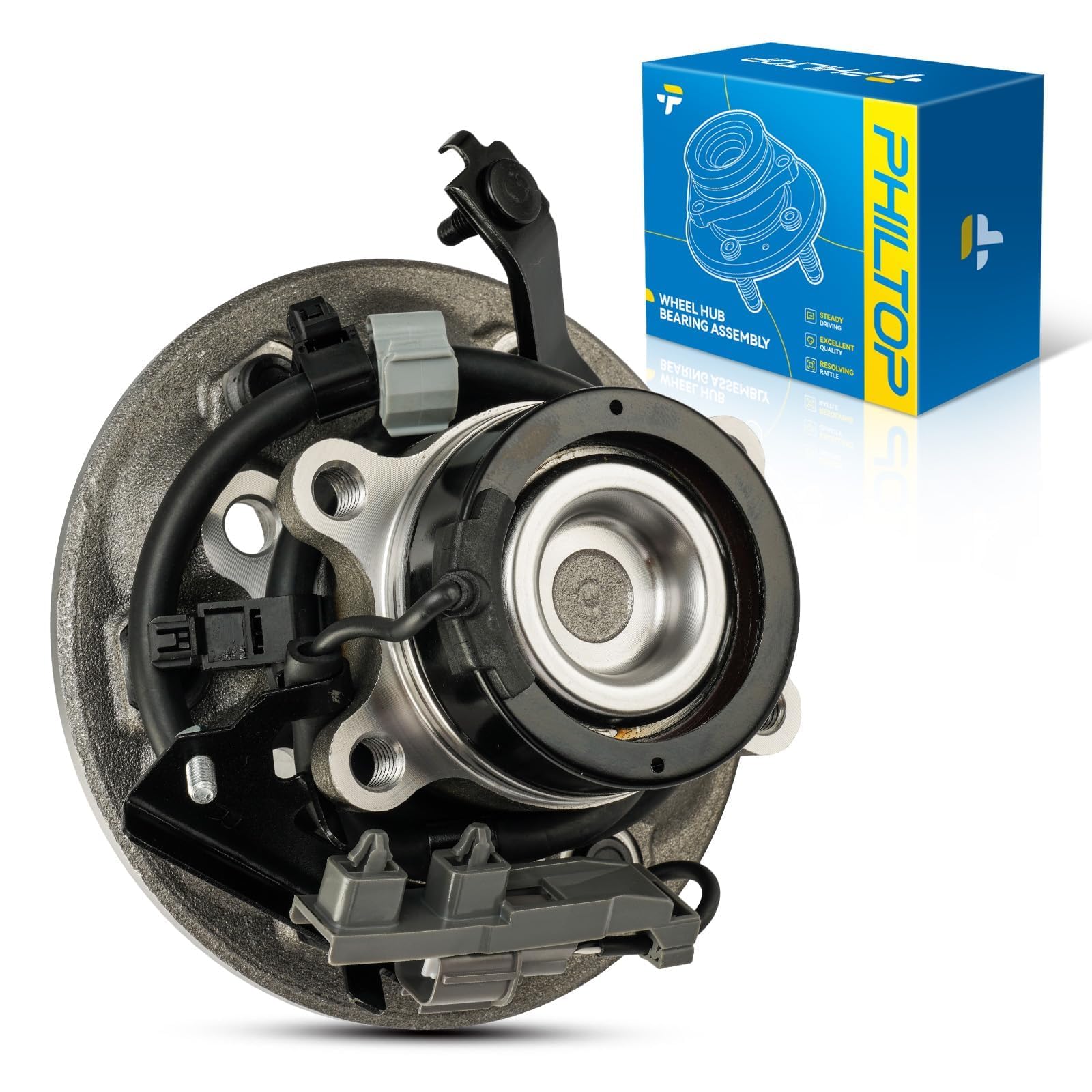 PHILTOP 515105 x1 RWD Front Wheel Bearing Hub Assembly for Chevy Colorado