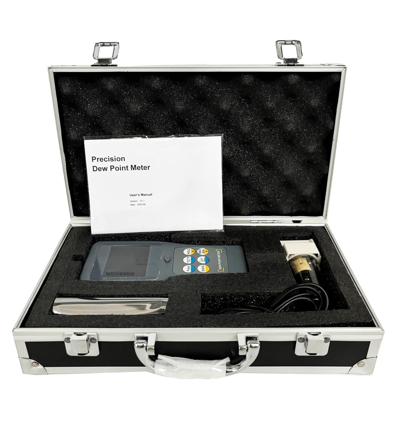 Split Precision Dew Point Meter with 10 Measurement Parameters