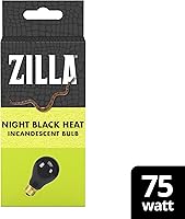 Vista 11 de Zilla Bombilla incandescente, negro nocturno, ideal para especies de reptiles nocturnos