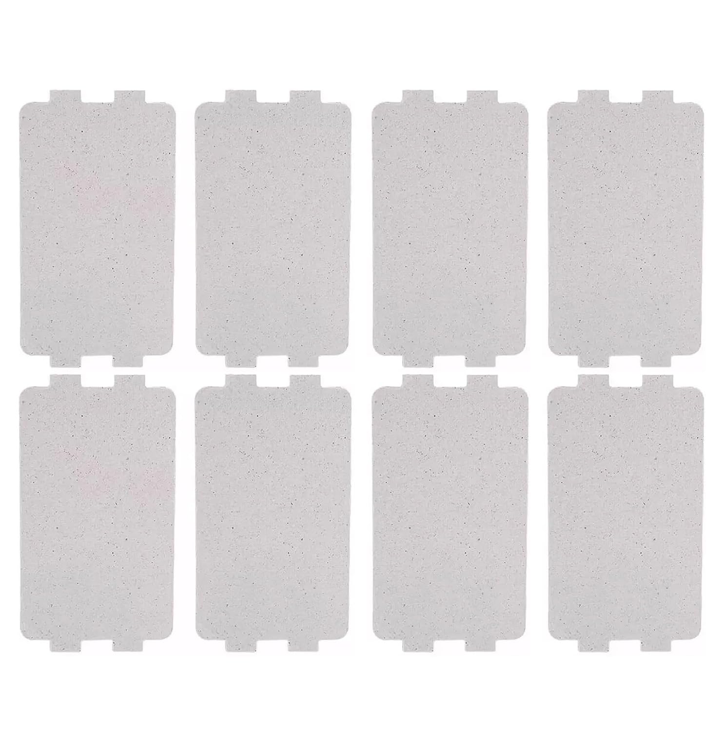 8Pcs Mica Sheet, Heat Insulation Sheet for Microwave Waveguide Cover Replacement, Universal Mica Plates for DIY Repair and Home Appliances