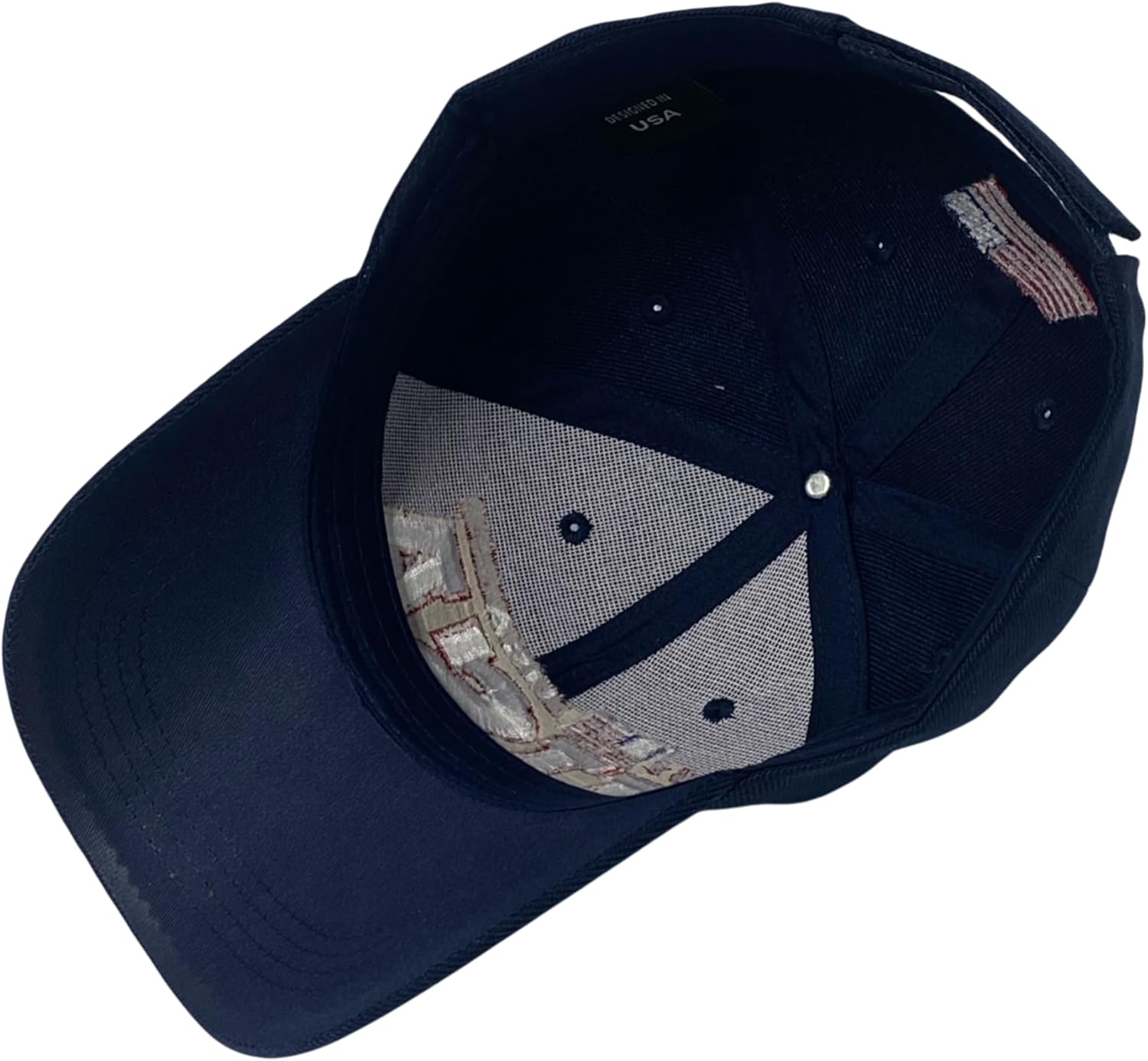 Unisex Embroidered USA Flag Hat – Adjustable Patriotic Baseball Cap - Image 6