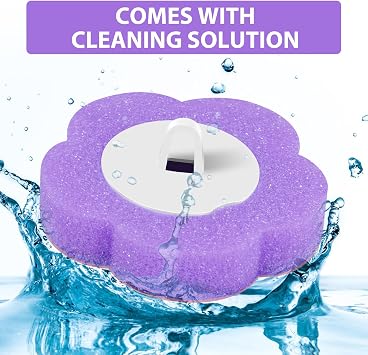 Disposable Toilet Brush, 18 Pcs/36pcs Disposable Toilet Brush Cleaner Refills Wall Toilet Wand Kit with Lengthened Handle Efficient Replacable Wall Toilet Cleaner Set Handle Kit (Style 3)