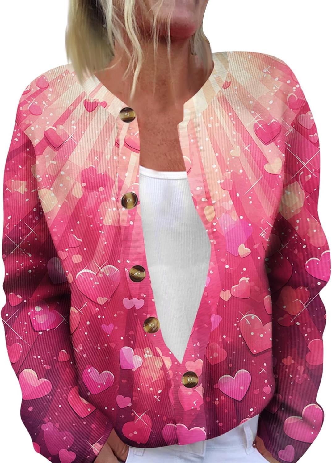 Spring Outfit for Women 2025 Valentine Sweater for Women Winter Warm