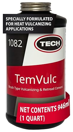 TEMVULC الأسمنت الأسود لإصلاح الإطارات الترابطية في تطبيقات البراكين الحرارية 1qt