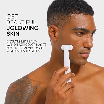 9-in-1 Red Light Therapy for Face, Home Radiant Renewal Facial Wand