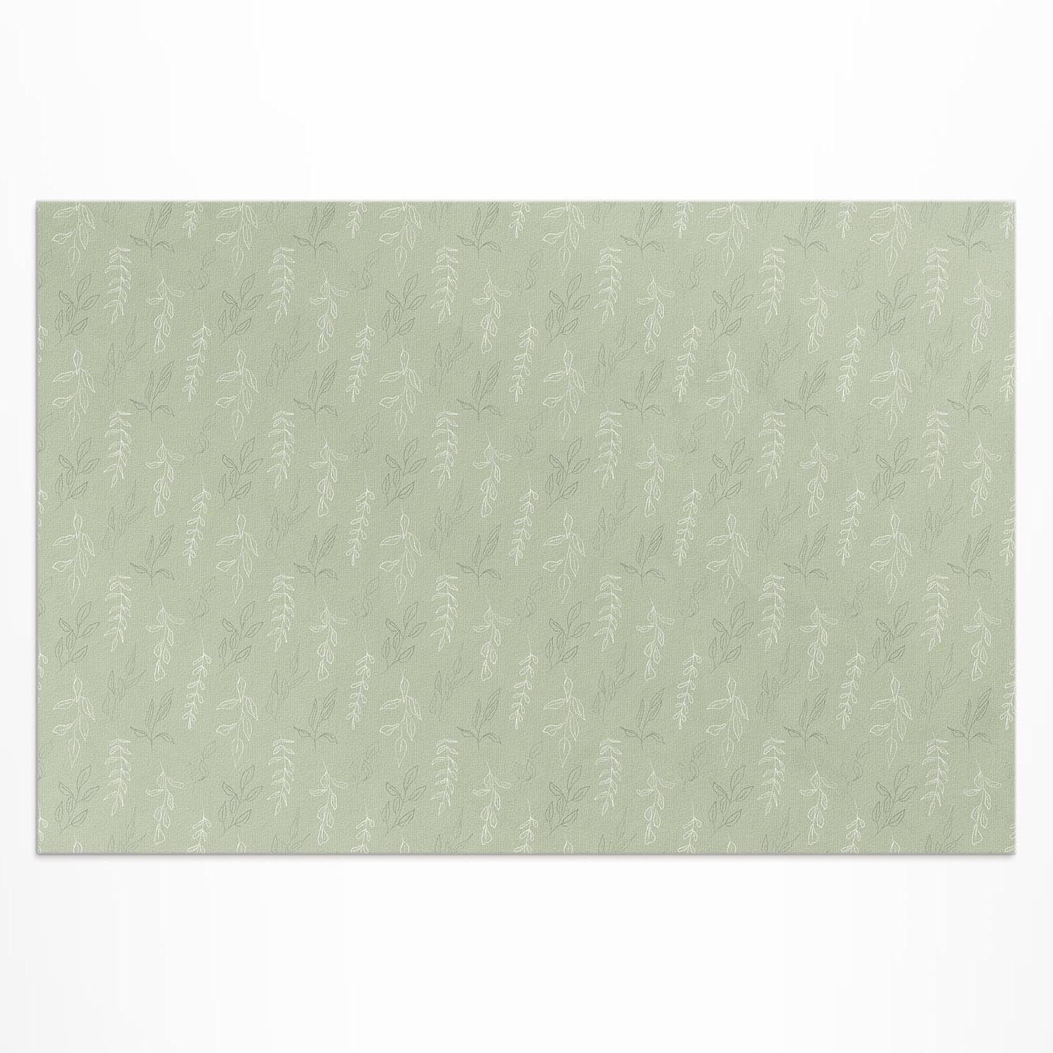 Tapis extérieur résistant à la décoloration 150x225 imperméable motif brindilles pour porche