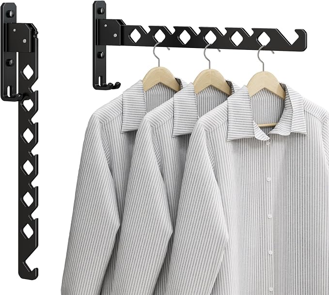 Wall Mounted Clothes Rack