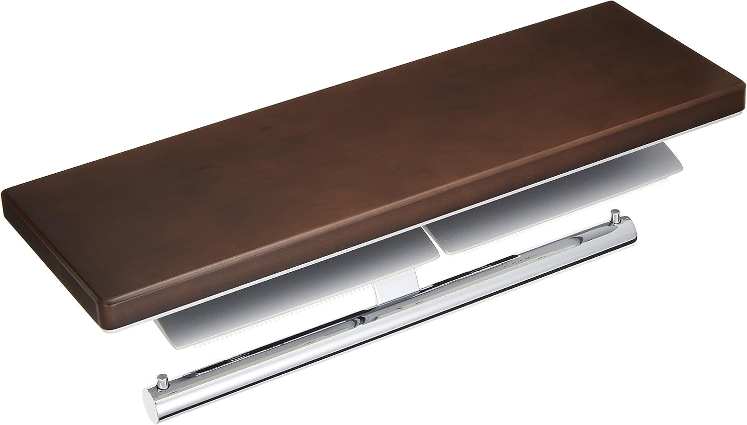 TOTO YH63KM#MWW Double Toilet Paper Holder with Shelf (Natural Wood) Metal (Matte) Dull Brown Fixed Stick