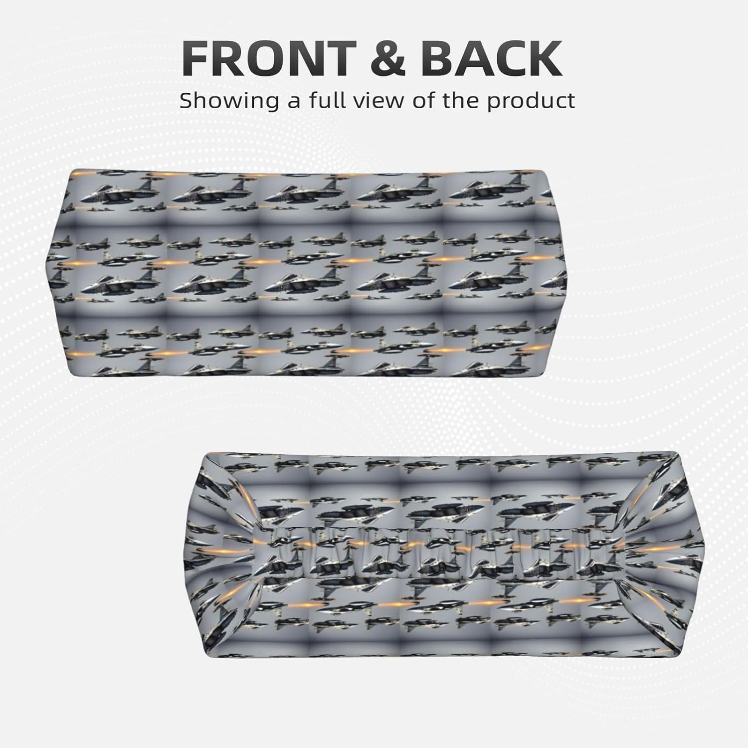 Aircraft Fighter Jets Print Ultra-Soft Elastic Headband Sports Running Gym Outdoor Activities Gifts Headwear