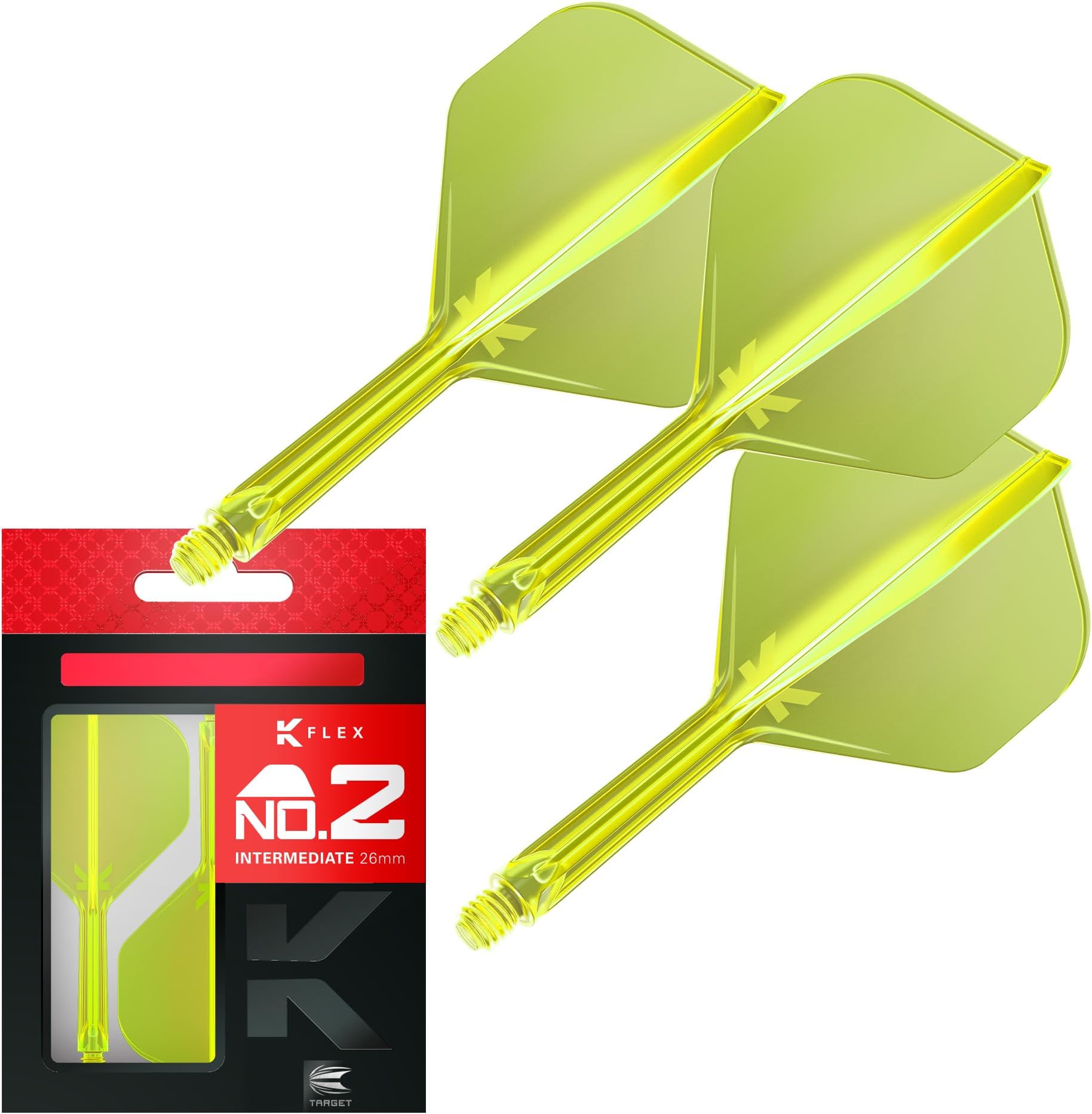 TARGET（ターゲット）K-FLEX FLIGHT NEON SHAPE/NO2（ネオンカラー スタンダード）