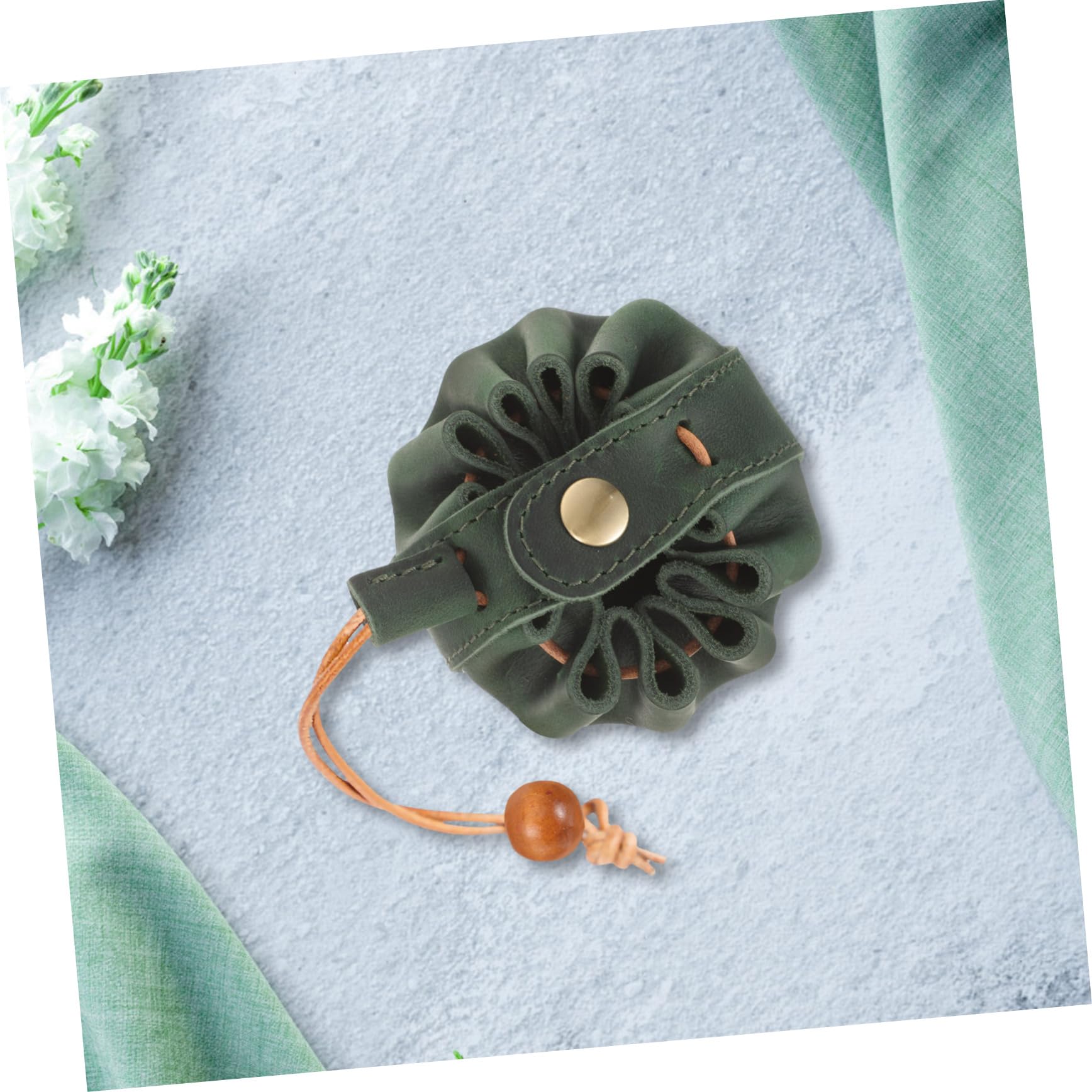 IMIKEYA 4 Stück Würfel Aufbewahrungstasche Schmuckbeutel Kleine Beutel Kordelzugbeutel Beutel Schmuckbeutel Würfeltasche Vintage Mini Sags Tragbare Würfeltasche Tragbare