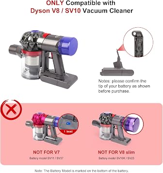 Trigger Replacement Assembly Compatible with Dyson V8 SV10 Vacuum Cleaner Power Button Replacement Parts, V8 Replacement Trigger Parts, SV10 V8 Trigger Switch Assembly Replacement Part 967812-01