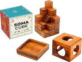 BSIRI Wooden Soma Puzzle Cube Toy