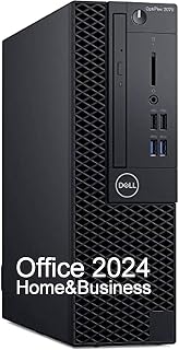 【整備済み品】 第九世代Core i3/メモリ 16GB/ M.2SSD 128GB+HDD500/Office2024H&B (3060・3070) | DELL デスクトップ パソコン・SSD＋HDD組み合わせ搭載・DVD搭載・無線LANインテル8265内蔵・WIFI/Buluetooth対応・MS Office Home and business 2024