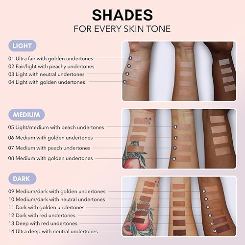 Miniatura 3 de Clover Skin Is In Serum Foundation  Suero facial hidratante, base ligera, libre de crueldad animal y vegano, con escualano y cera de semillas de