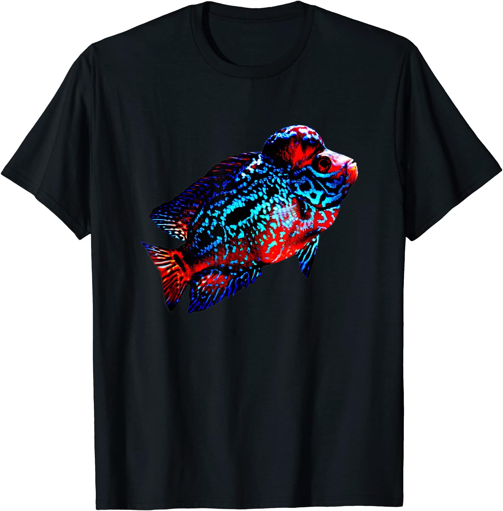 Flowerhorn Cichlid Kamfa Flowerhorn Breeders Aquarium Fish T-Shirt