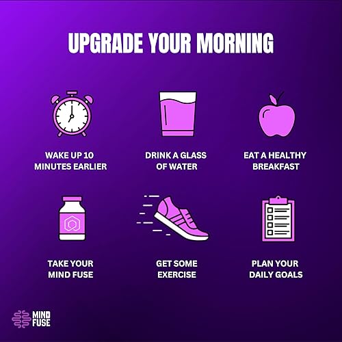 Miniatura 6 de Suplemento de refuerzo de memoria nootrópicos - (60 cápsulas) - Melena de león, Ashwagandha, Omega 3, L-teanina - Sin gluten y alfa GPC - Impulsa la