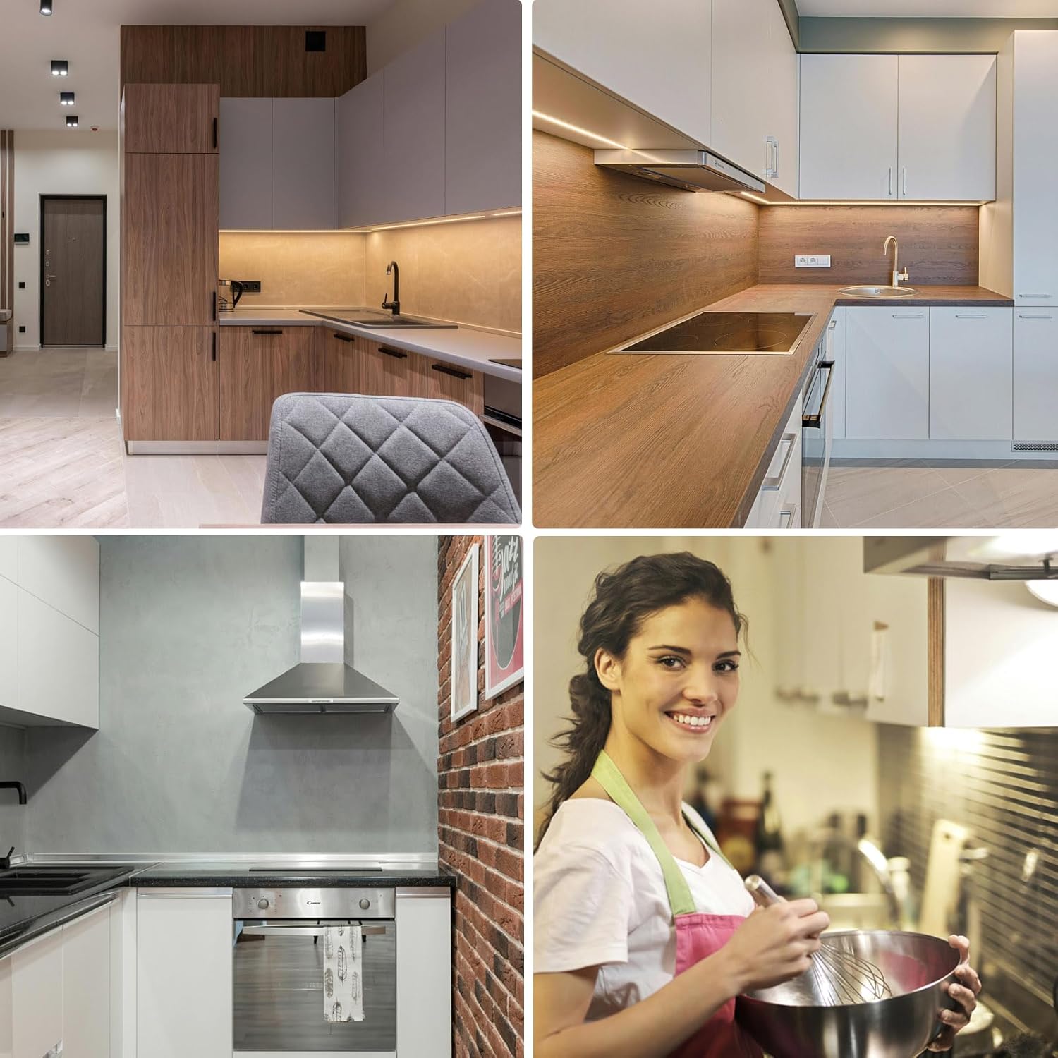 PAR20 7W LED Range Hood Light,E26 120V Dimmable Warm White 595lm, Waterproof IP65, Replacement 50W Halogen Cup. Spot Bulbs for Kitchen Appliances, Track Lighting, Outdoor Landscaping 2 Pack