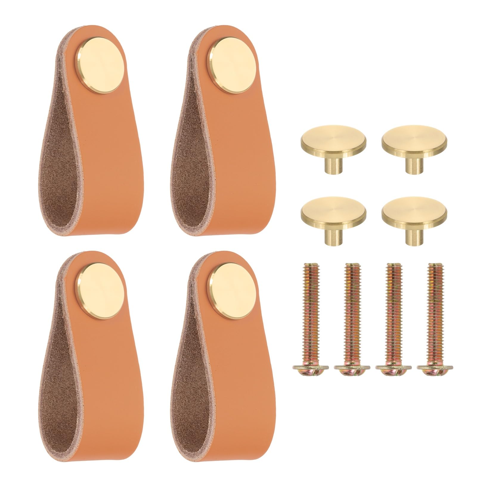 PATIKIL Leather Drawer Pulls