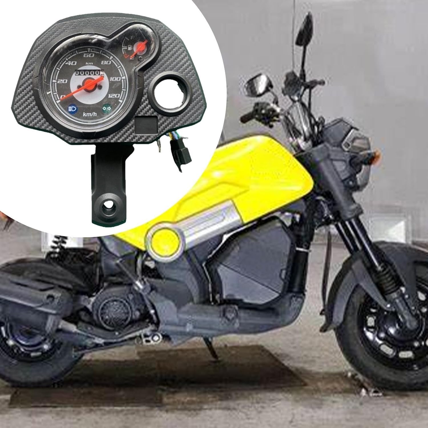 Odometer Speedometer Motorcycle Speedometer Meter Indicator Odometer Gauge Replace Parts For NAVI110 Motorbike Accessories